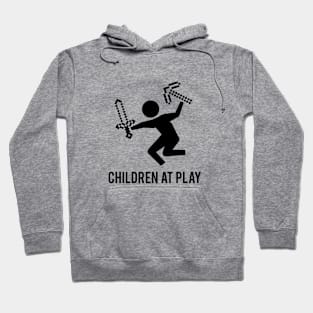 Children At Play in Minecraft Hoodie